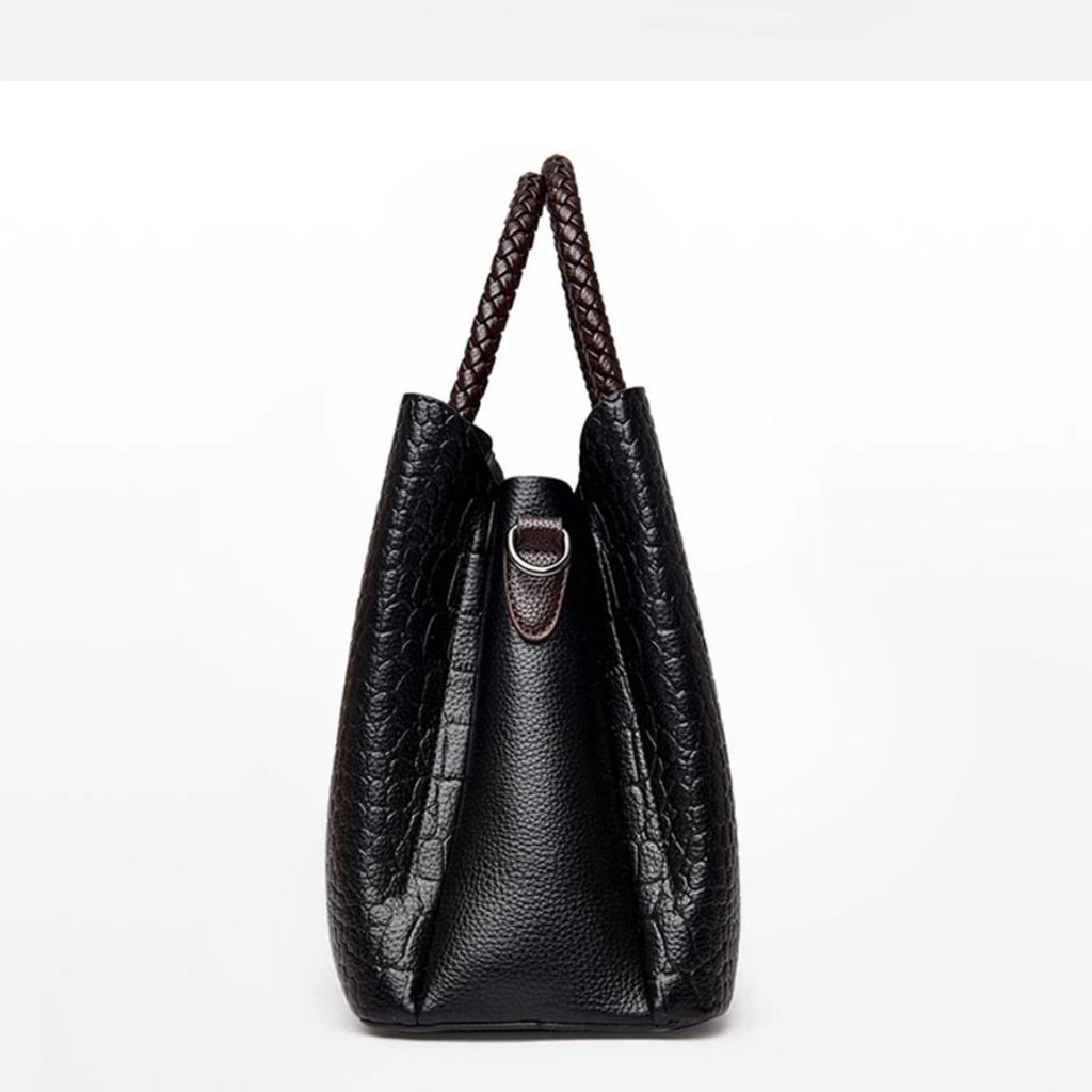 Genuine Fashion 3 Layers Luxury Handbags Women Bags Designer High Quality Leather Crossbody Bags for Women 2026 Shoulder Bag