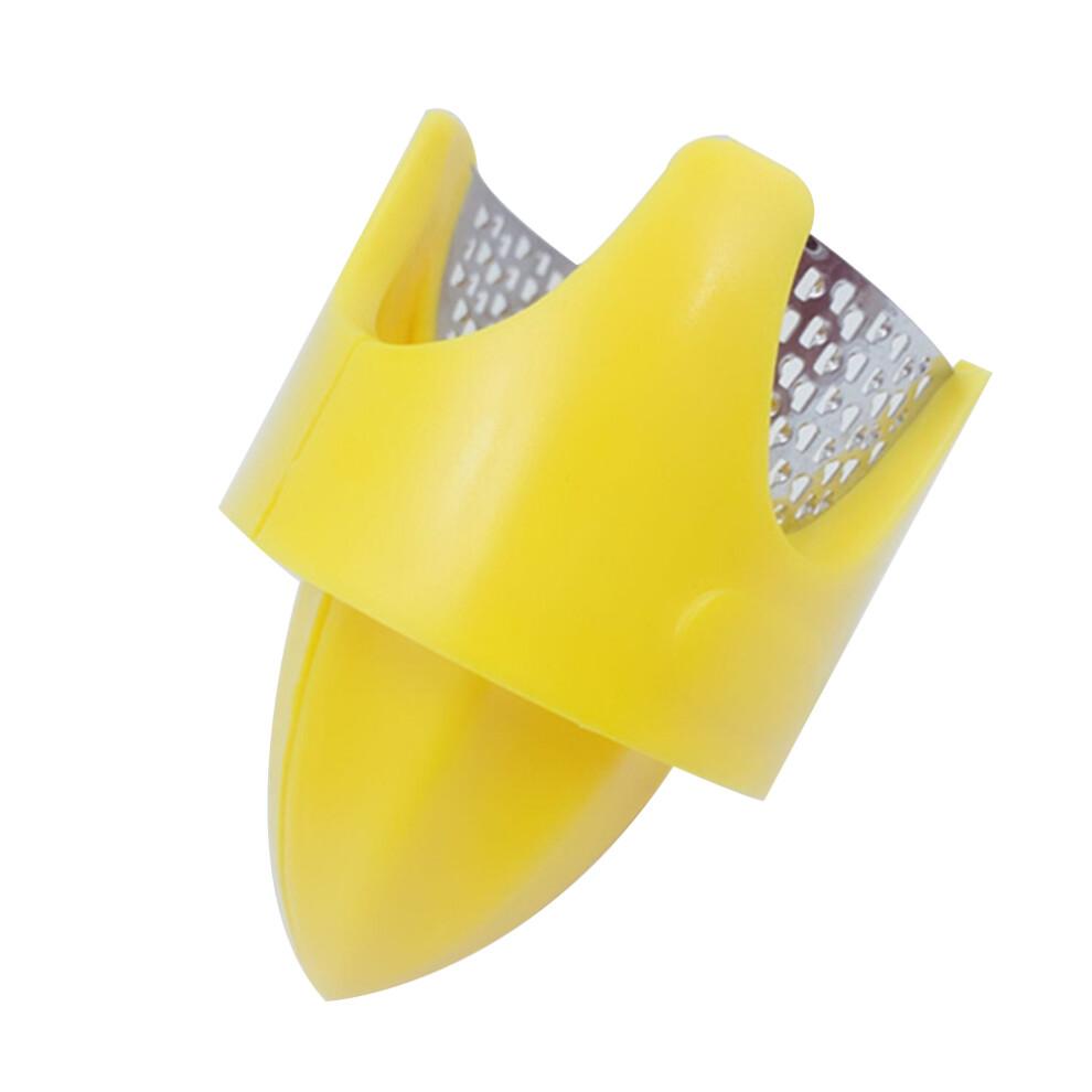 Lemon Grapefruit Zester and Peeler Orange Peeler and Slicer Yellow 3.1x3.1x2.4in