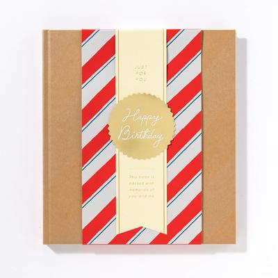 Iroha Publishing GIFT WRAPPING ALBUM Gift Wrapping Album L Party Stripe GWAL-02