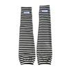 Elastic Striped Ice Sleeves Arm Protection Summer Cycling Sleeves Sunscreen Sleeve  Outdoor