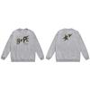 BAPE-Style Heavyweight Cotton Crewneck Sweatshirt Mens Oversized Streetwear Pullover Fall