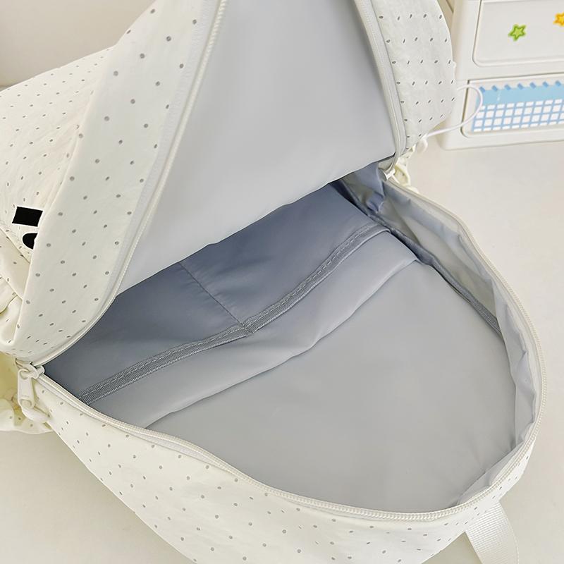 Bear Pattern Large Capacity Student Schoolbag Women's Backpack