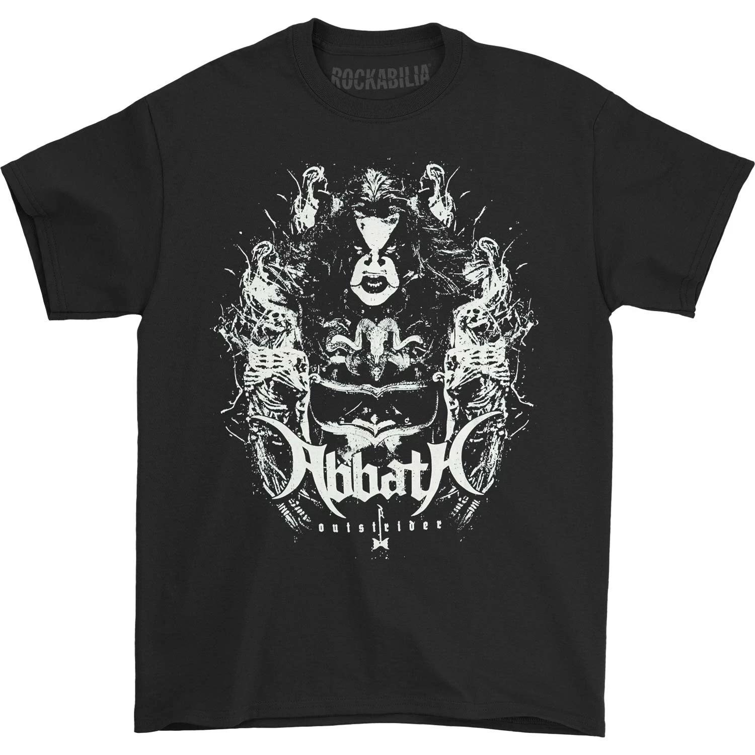 Men s Abbath Ghost Skeletons Tee T-shirt Small Black 3XL