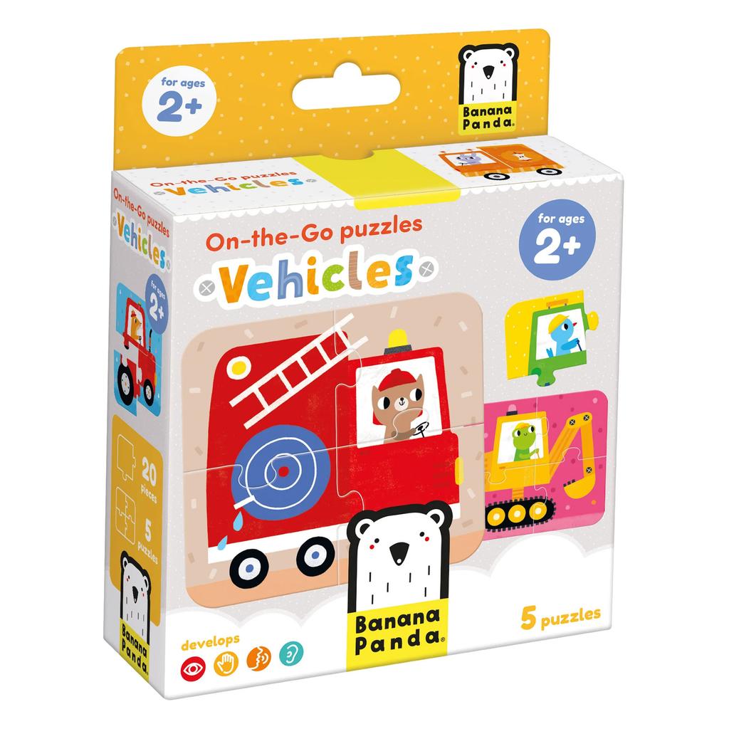 On-the-Go Puzzles. Vehicles 2+