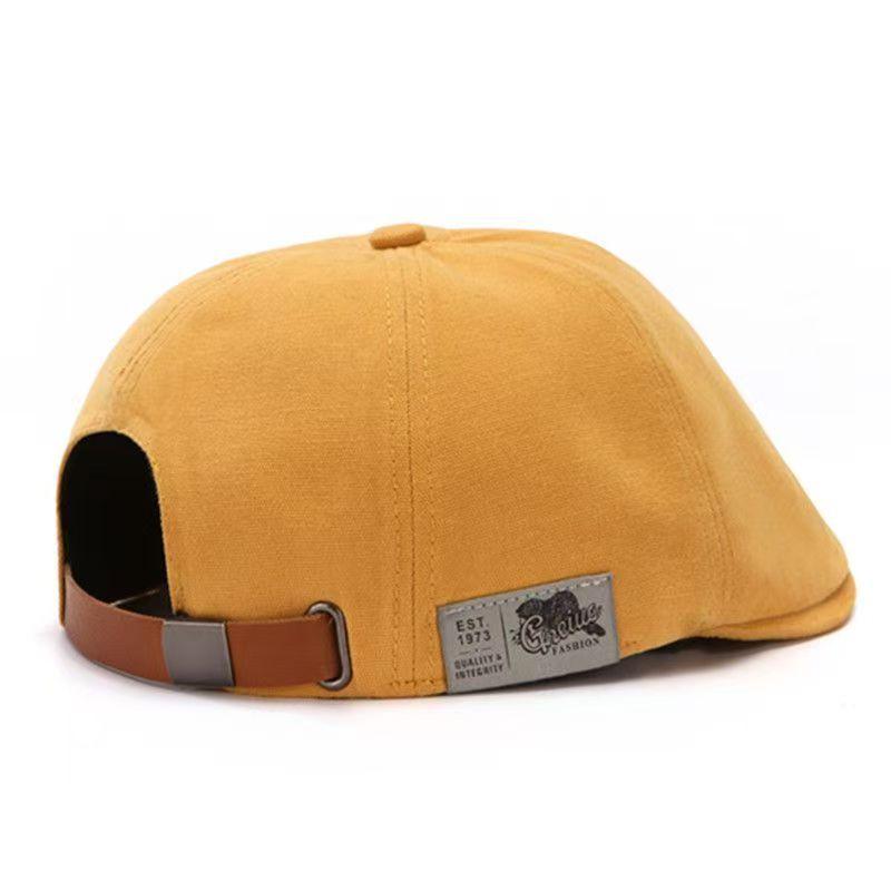 Retro classic beret for men and women Japanese street trend back wearing hat woman Korean version beret