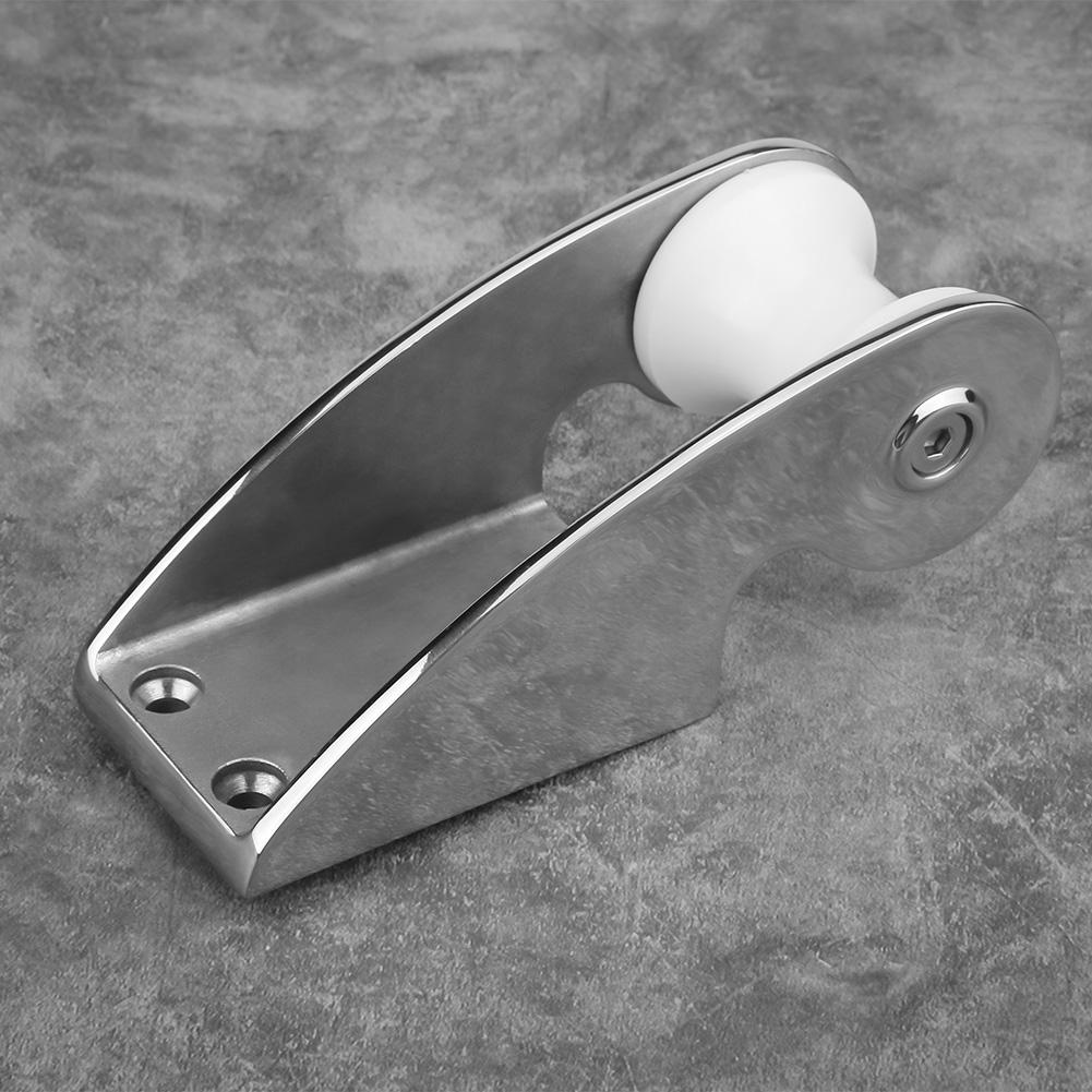 Bow Anchor Roller Bracket Rubber Roller 316 Stainless Steel for Fixed Anchor