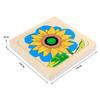 Wooden Kids Animal/ Plant Life Cycle 3D Puzzle Toy Montessori Teaching Aids Multi-Layer Jigsaw Early Learning Toys For Preschool