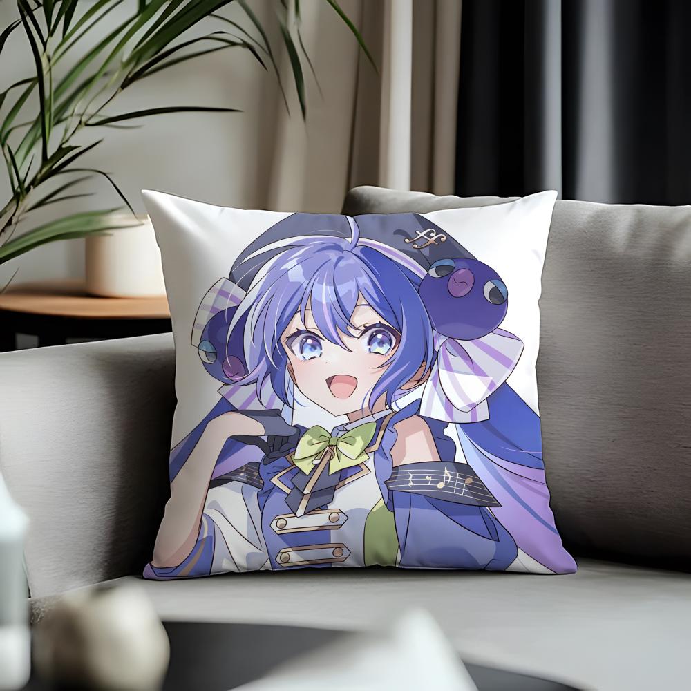 Trending OOtomachi Unaful Cushion Cover Antidustmite Pillowcase Invisible Zipper Silky Short Plush Sofa Cushion Cover