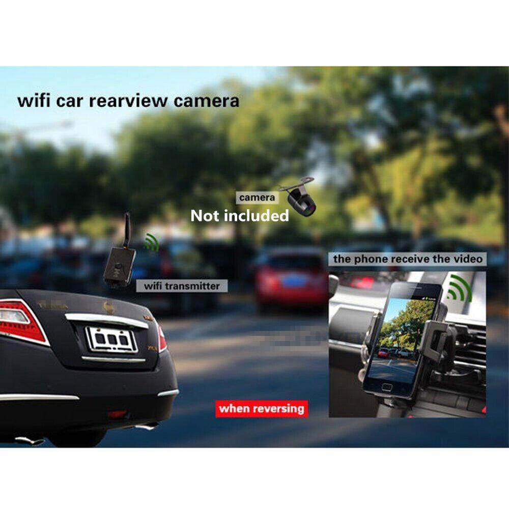 Wifi Drahtloser Video Sender Empfänger Auto Rückfahrkamera AV Video Rückspiegel Kit Wifi Drahtloses Modul