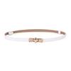 Trendy Koreaanse Stijl Echt Lederen Riem voor Dames - Modieus en Veelzijdig voor Jurken, Rokken en Broeken