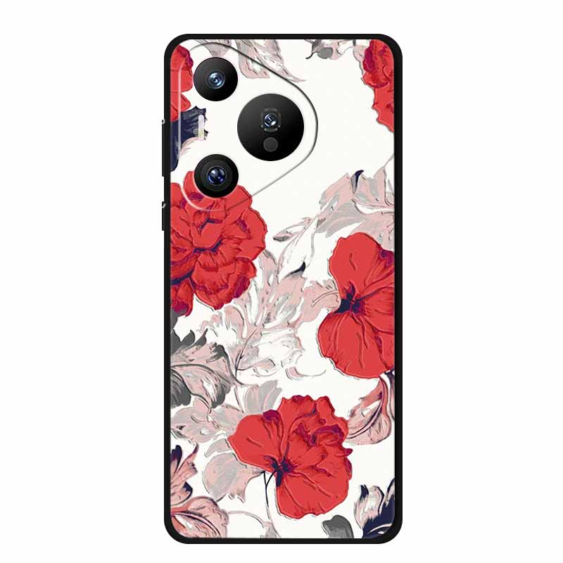 3D Emboss Case For Honor 400 Pro Phone Case Flower Shockproof Silicone Soft Coque For Honor400 Pro Back Cover Case 400Pro Funda
