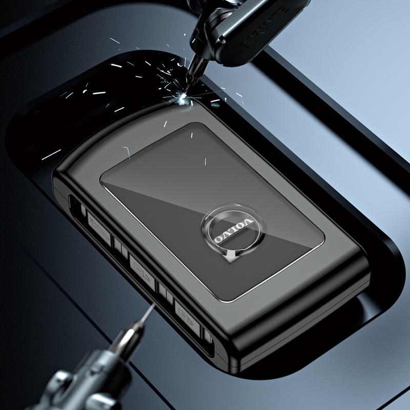 Men's Volvo Key Case: Compatible with XC60, S90, S60, XC90, V60, V90