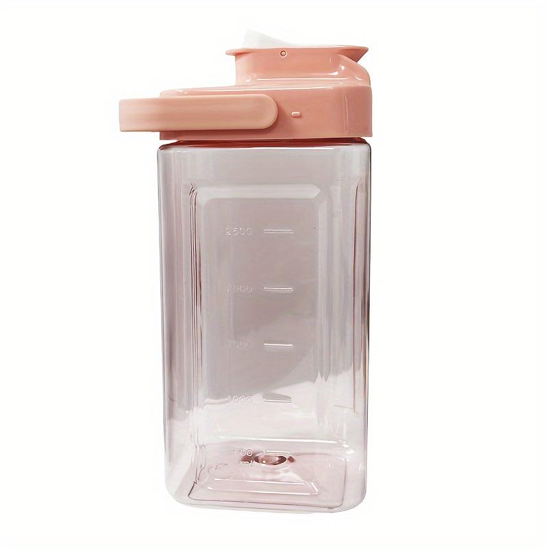 

3.5L Portable Reusable Water Jug with Spigot , Easy to Clean, Wide Mouth, Suitable for Household Use 3.5L Large Bucket-Rosy