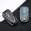2 3 Button Car Key Case Cover Shell Fob for Chevrolet Equinox Cruze Trax Malibu Verano Traverse 2016-2018 Onix Cruze Sonic Camaro Volt Bolt Protector
