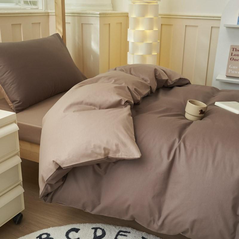 A-Class Cotton Bedding Set Student Dormitory Single Bed 3-Piece Sheet Duvet Cover Pillowcase