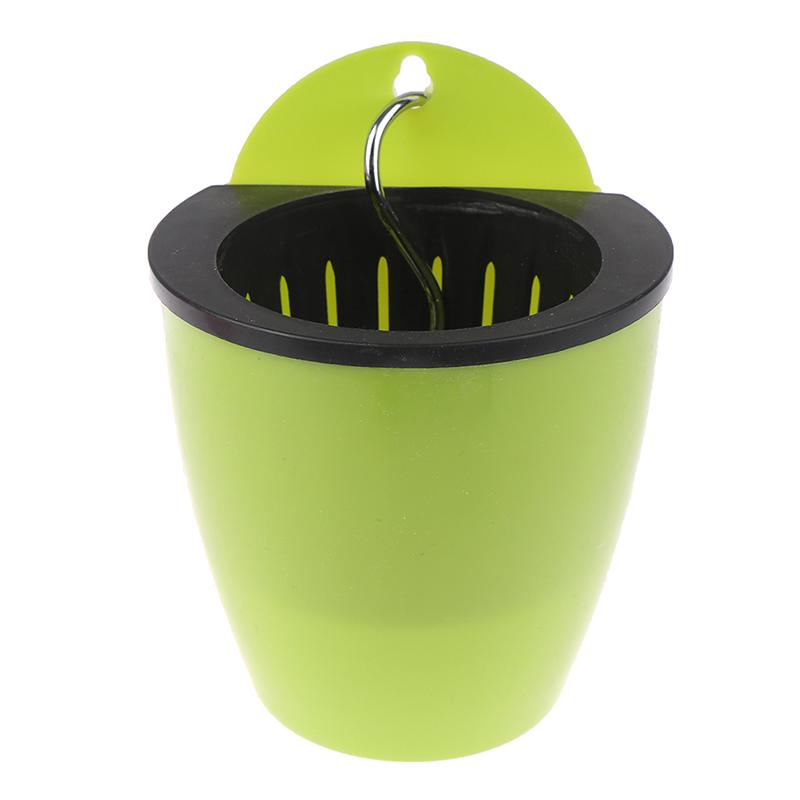 Pot de fleur paresseux plateau de fleur en plastique beau Pot de fleur de jardinage tenture murale créative