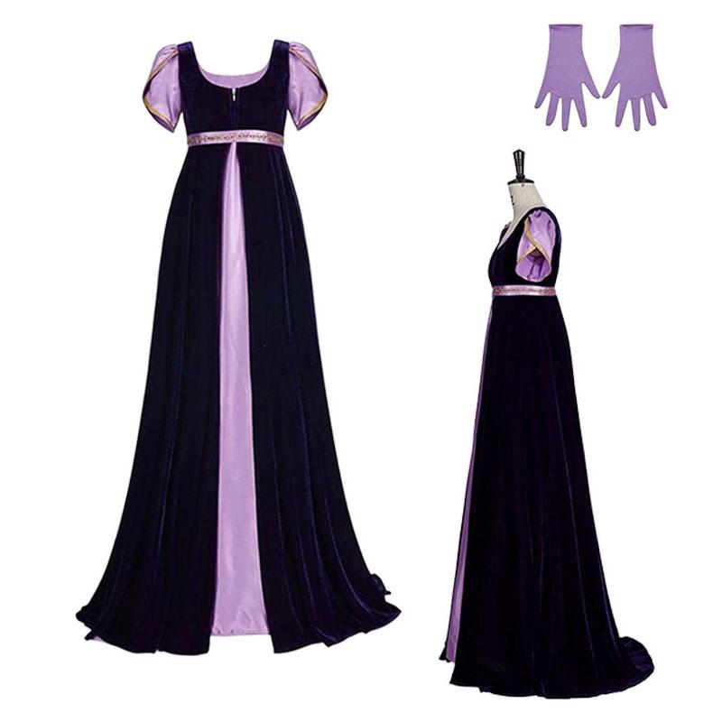 New Bridgeton Two-piece Medieval Regency Tea Party Dress Costume