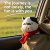 Cute Grassland Cow Plush Toy With Red Scarf For Kids And Adults Gifts