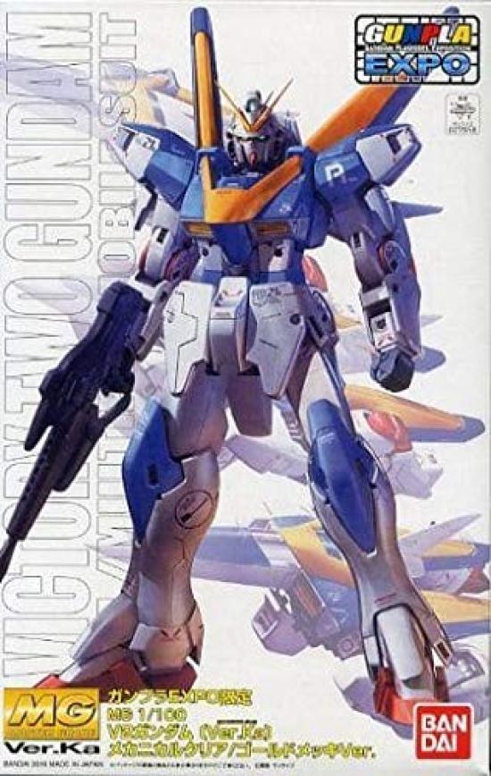

[Event Limited] MG 1/100 V2 Gundam Ver.Ka Mechanical Clear/Gold Plated Ver. Gunpla EXPO2017