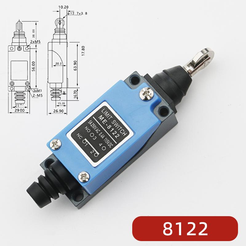 Limit Micro Switch TZ-ME8108 Series: Models 8104, 8107, 9101, 8111, 8112, 8166