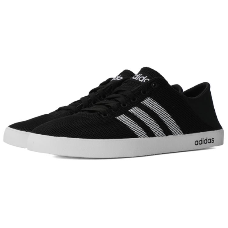 Adidas Neo Easy Vulc Fashion Slip Resistant Durable Low Top Skate Shoes Men Sneakers Black CG5835