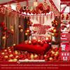 Wedding Room Balloon & Garland Ceiling Decor Set