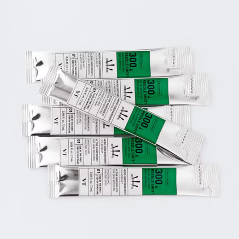 VT Reedle Shot Facial Boosting First Ampoule (Collagen S50, Pro Cica S50, Reedle Shot 100, 300) 2ml X 6ea (Reedle Shot 500) 2ml X 8ea