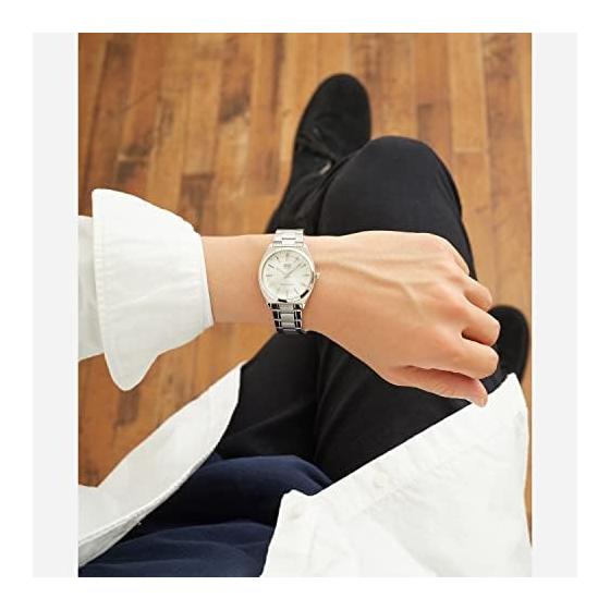 [Citizen Q&Q] Watch Analog Waterproof Metal Band QB78-201 Men's Silver