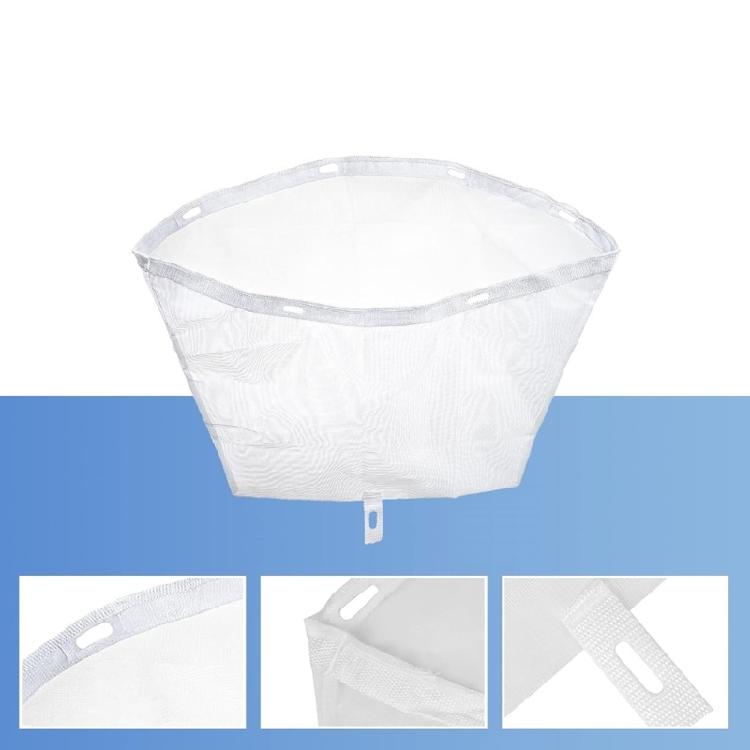 Professional Spa Filter Bag Practical Debris Collector Bag Nylong Texture Suitable for Bathtubs Efficient Hair Capture
