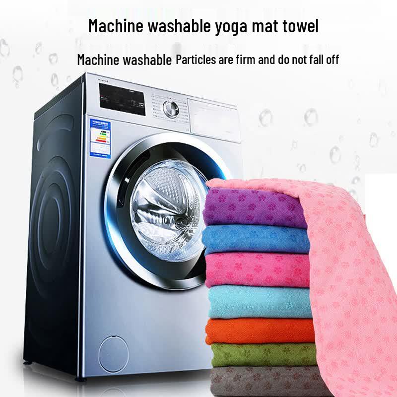 LISM Thickened Anti-Slip Sweat-Absorbent Yoga Mat Towel