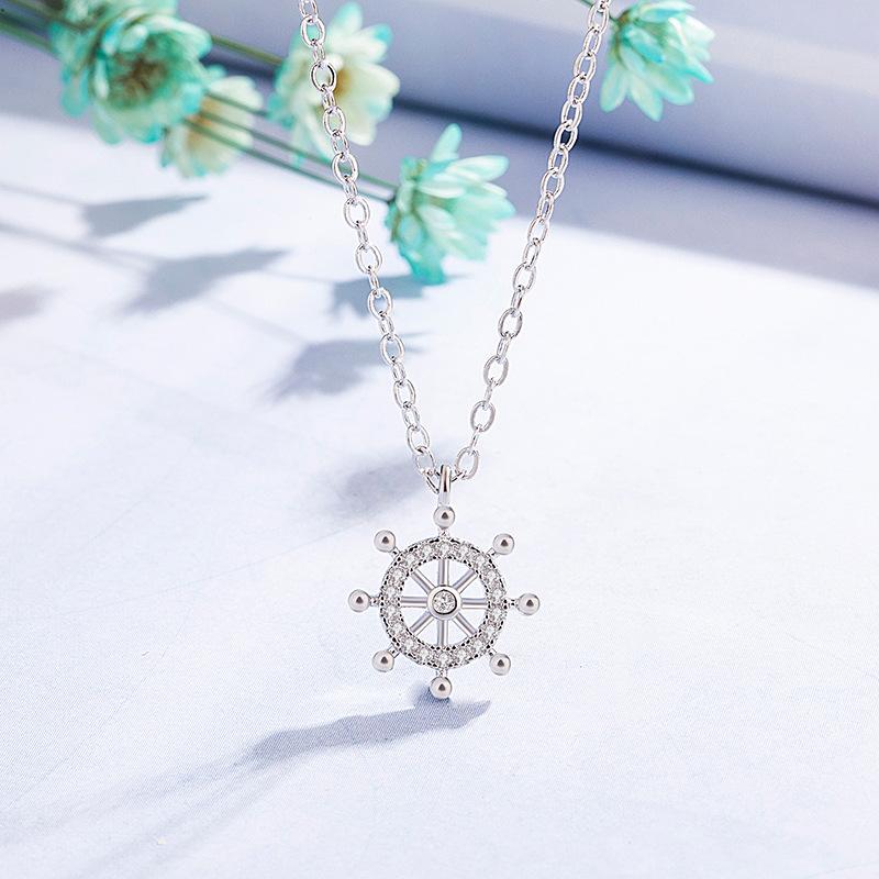 925 Sterling Silver Necklace Pendant Dolphin High Quality Chain For Women Luxury Fashion Wedding Engagement Jewelry Party GiftsGood Product