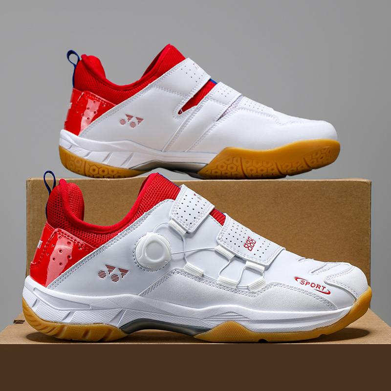 

New Mens Badminton Shoes Cosy Wear Resistant Sports Training Tennis Shoes Match Field Badminton Sneakers for Man 35