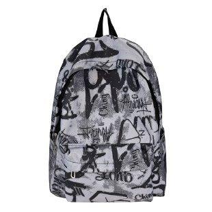 TS JYL laptop bag,Women Student Backpack Korean Style Solid Color Simple Junior High Bag