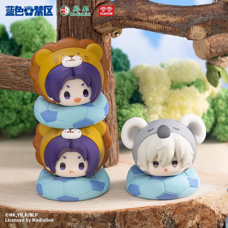Hot Anime Blue Lock Animal Series Stacking Game Volume 1 Trendy Blind Box Peripheral Ornament Official Authentic Product Gifts