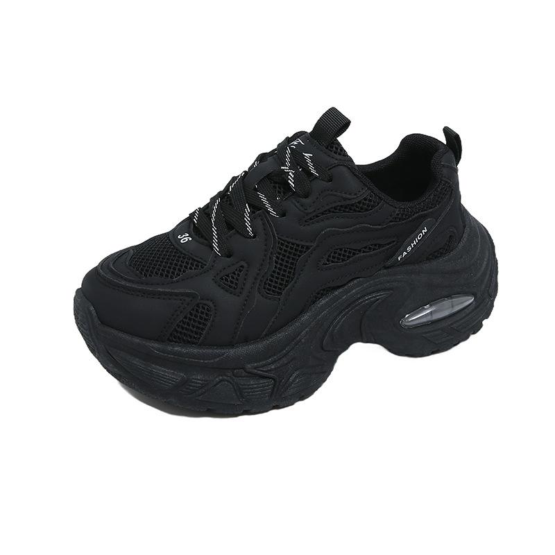 

ins Korean version of the new dad shoes girl 2025 autumn student sports running shoes casual shoes platform height increase FB892 35