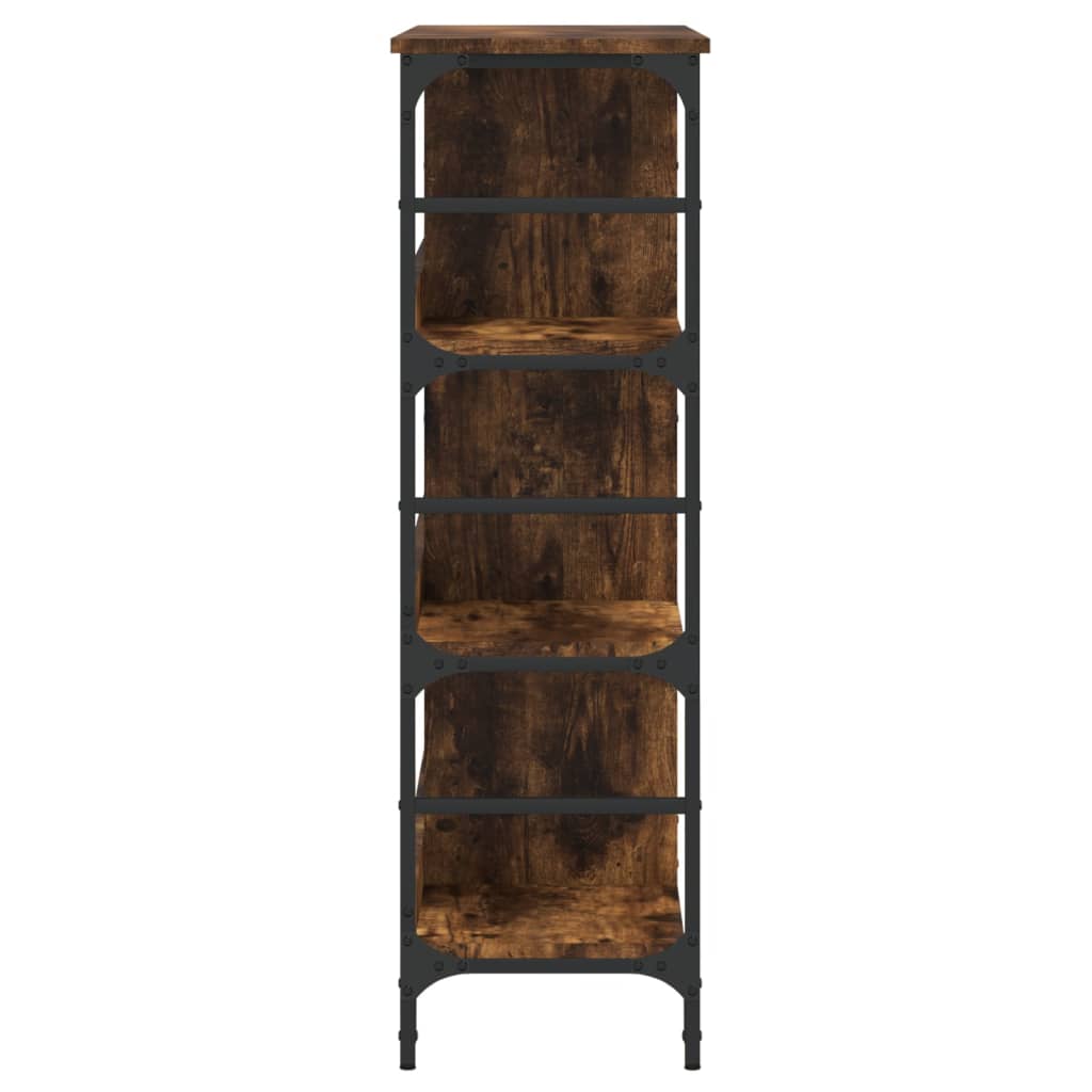 Sideboard Smoked Oak 102x32x103.5 cm Engineered Wood