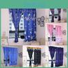 Window Blackout Curtain Livingroom Sheer Decoration Fabric Colorful Panels Print