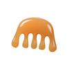 Resin Wide Toothed Comb Tighten Skin Reduce Wrinkles Guasha SPA Scalp Massage Brush Pocket Comb Skin/Hair Care Tool