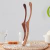 Pinze da Cucina in Legno con Punta Rialzata Leaguegg 29cm Pinza per Cibo Leggera per Cucinare BBQ Campeggio con Piccola Pinza di Bambù