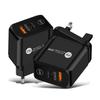 US/UK/EU Plug for QC 3.0 PD USB Charger 20w Type C Fast Charger Power Adapter Travel Phone Charging for Head Accessories