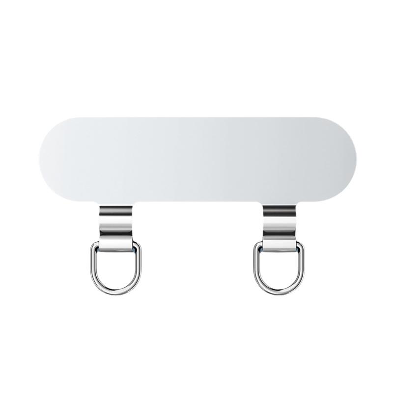 Antilost Phone Grip Pad Clip With Double Chain, Easy Carry Suitable for Mobiles and Key, Secure Attachment, Outdoor Use