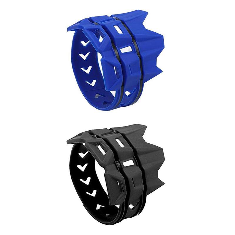 2pcs Motorcycle Exhaust Muffler Pipe Protector Heat Cover Universal Fit