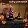 Spiral Witch Hat 3D Printed Passthrough Fidget Toy, Halloween Spooky Party Supplies Sensory Stress Relief Toy for Kids Adults, Favors Festive