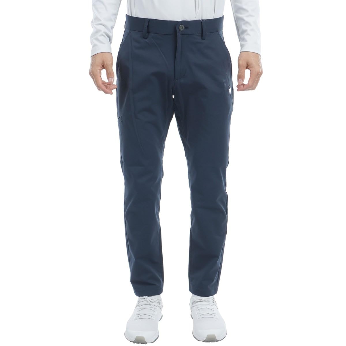 

Штаны для гольфа Coq Sportif, зауженные, впитывающие пот, быстросохнущие, с защитой от ультрафиолета, простые, для гольфа LG4FLP50M NV00 [Le Golf] [Stretch Forcer] для мужчин, длина четверть (военно-морской флот)
