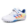 2 spring and summer Velcro breathable children's football shoes campus football sports shoes professional anti-skid training shoes