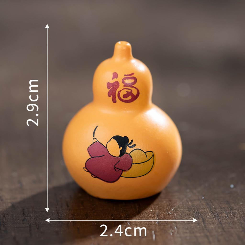 Landscape Micro Resin Wine Gourd Cultural Ornament For Desktop Decoration