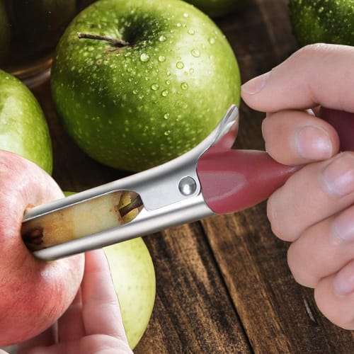 KISUOMAOYI Premium Apple Corer - Easy-to-Use, Durable, Portable Stainless Steel Apple Corer for Apples, Pears, and Pineapples. Kitchen and Dishwasher