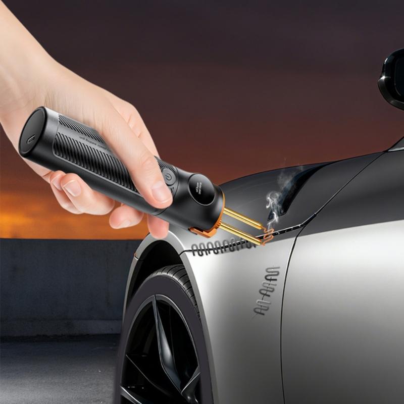Highly speed 590℃ Plastic Welding Guns For Automotive Bumpers Welder Builts In 4000mAh Battery And Illuminated Work Area