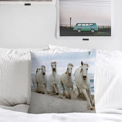 Büro Deko Kissenbezüge Tier Pferd Foto Kissenbezüge Luxus Heimdeko Kissenbezüge