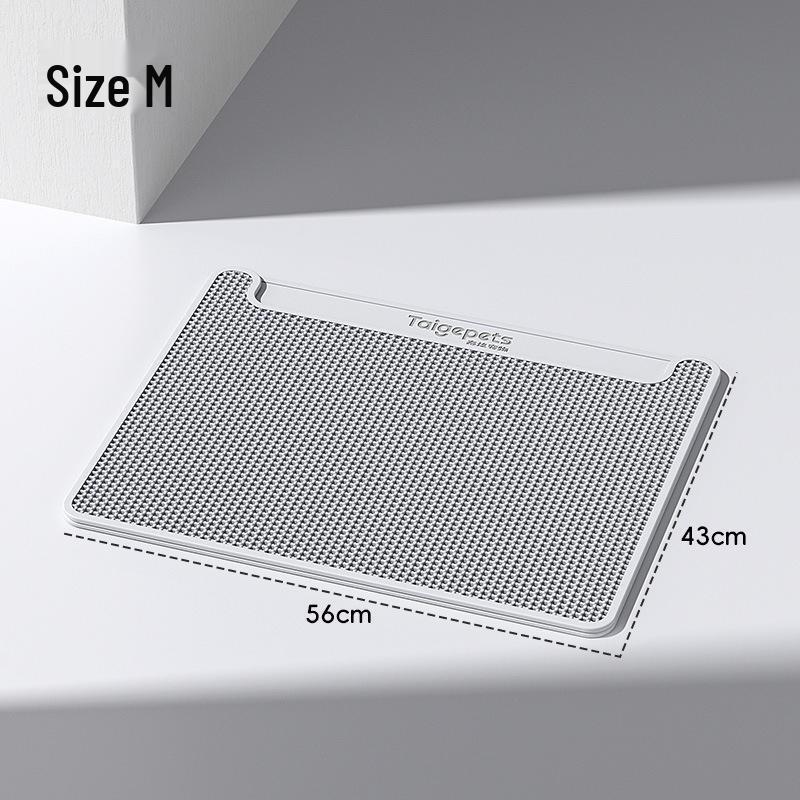 SEE KEAN Double-Layer Cat Litter Mat